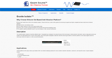 Granite Isolator Anti-Vibration Platform